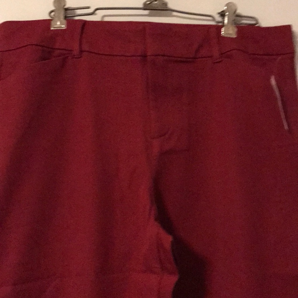 NWT Old Navy Pixie Pants Red Size 12 Tall